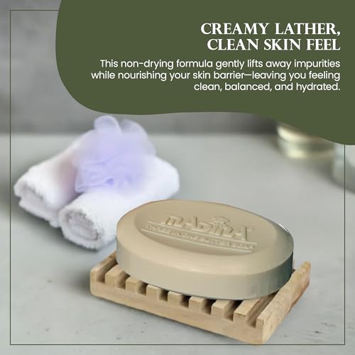 Madina 3-in-1 Butter Soap Bar - Halal Moisturizing Facial Cleanser 6 Pack
