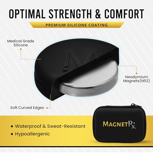 Cauliflower Ear Magnets Kit with Compression Spacers - Ear Treatment & Prevention