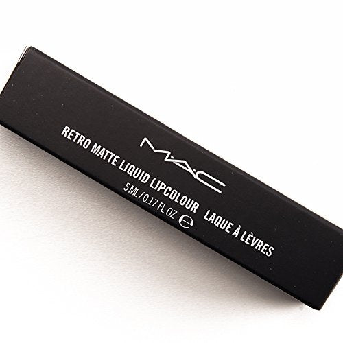 MAC RETRO MATTE LIQUID LIP COLOUR # CARNIVOROUS - Blackened red