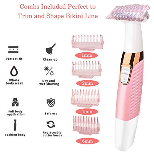 Women’s Waterproof Electric Bikini & Body Hair Trimmer - Variation #2