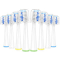 8 Pack Waterpik Sensonic Electric Toothbrush Replacement Heads Without Case - White & Gray