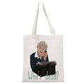 GJTIM Murder TV Show Inspired Gift TV Murder Mystery Series Gift Jessica Fan Present Who¡¯s Dead Tote Bag (Who¡¯s Dead Tote)