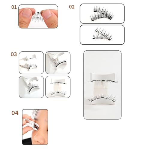 Bottom Lash Clusters Lower Lashes DIY Eyelash Extensions 180PCS 7MM Wispy Natural Look Clear Band False Lashes Individual Bottom Fake Eyelashes (MQ201)
