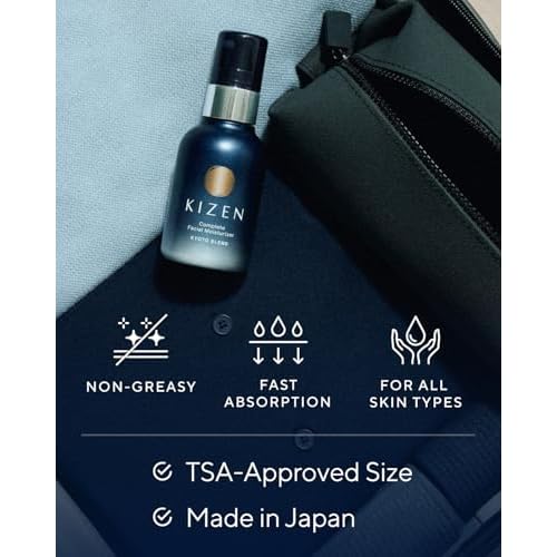 All-in-One | Face Moisturizer for Men | Anti Aging Face Cream for Men with Oak Extract | Anti Wrinkle Cream & Facial Moisturizer (Kyoto Blend, 0.68 fl oz / 20ml + 2 Neutral Blend Sachets)