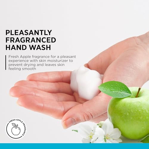 SC Johnson Professional Refresh Azure Foam Hand Soap 1.2L Touch-Free, Pack of 3 - Fresh Apple Scent