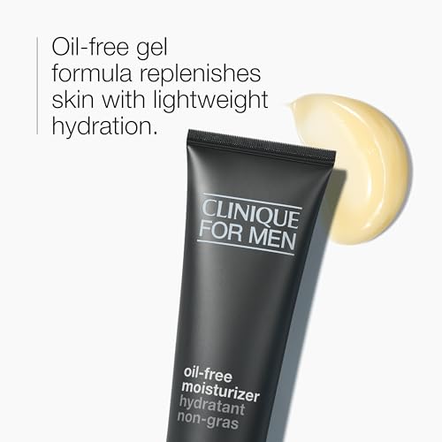 Clinique For Men Oil-Free Hydrating Face Moisturizer with Barley & Cucumber - Oily Skin 3.4oz