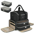 Nail Polish Organizer Case - Large Double Layer Organizers and Storage Bag for Nail Supplies and Art Tech