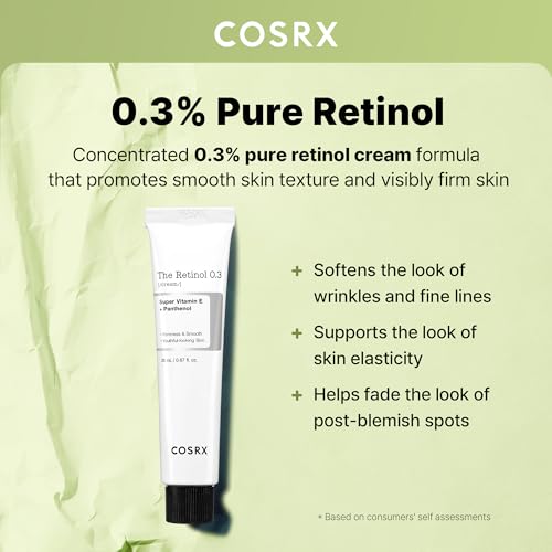Retinol 0.3% Eye and Neck Cream for Anti-Aging, Firming & Wrinkle Reduction