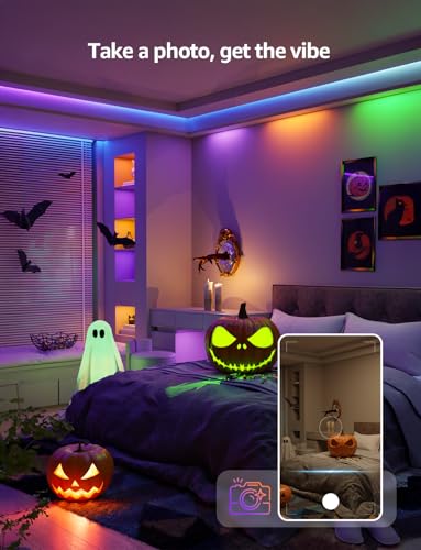 Lepro S1 100ft AI Smart LED Strip Lights with IC, WiFi Compatible, 2 Rolls of 50ft