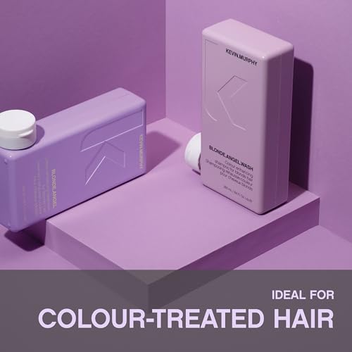 Kevin.Murphy Blonde.Angel.Wash Purple Shampoo 8.4 Fl Oz Pack of 2 - Color Safe & Hydrating