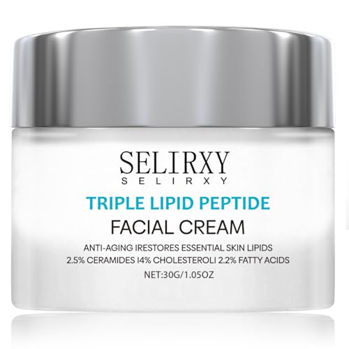 Nodfens Triple Lipid Peptide Cream for Anti-Aging - Restores & Repairs Mature Skin for Radiant, Smooth Complexion - Advanced Strength Recovery Face Moisturizer Cream