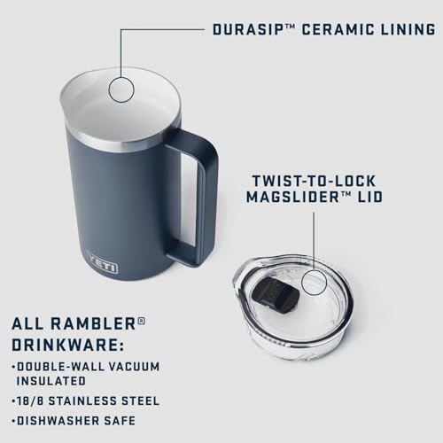 YETI Rambler 34 oz Insulated Pitcher White with MagSlider Lid