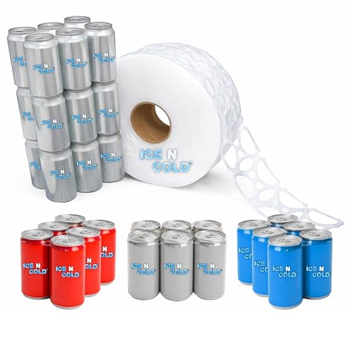 6 Pack 1000 Count Can Roll Wraps - Universal Fit for 12 oz Cans