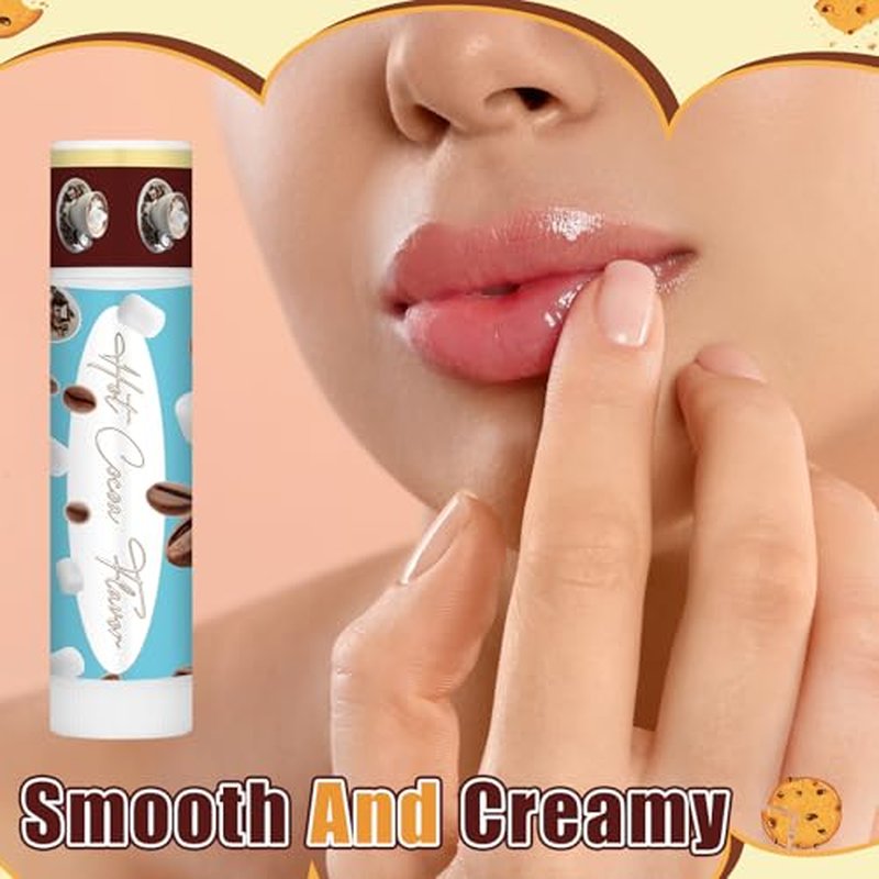 75pcs Christmas Peppermint Flavor Lip Balms Gift Bulk Candy Gingebread Hot Cocoa Cookie Cinnamon Flavor Lip Balm Favor Christmas Party Gift Stocking Stuffer for Coworker Staff Employee (Cute)