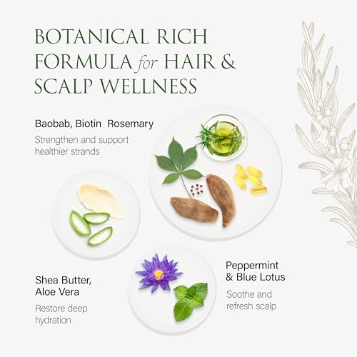 Natural Peppermint Conditioner with Biotin & Panthenol - 8 oz