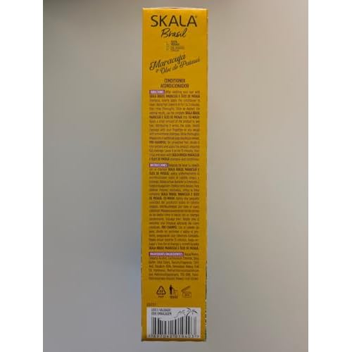SKALA - Linha Brasil - Kit Maracuja e Oleo De Pataua Shampoo e Condicionador (2 x 325 Ml) - (Brazil Collection - Passion Fruit and Pataua Oil Shampoo & Conditioner Set (2 x 11 Fl Oz))