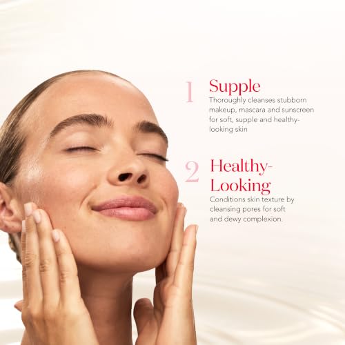 Facial Cleansing Oil for Makeup Removal & Skin Texture Improvement - 8.4 oz