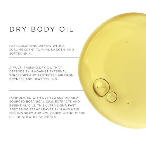 Olverum Dry Body Oil for Soft Skin - Collagen & Hyaluronic Acid Boost, 100ml Spray