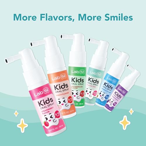 Kids Oral Spray Gift Box - Strawberry Fluoride-Free Toothpaste Helper (3 Pack)