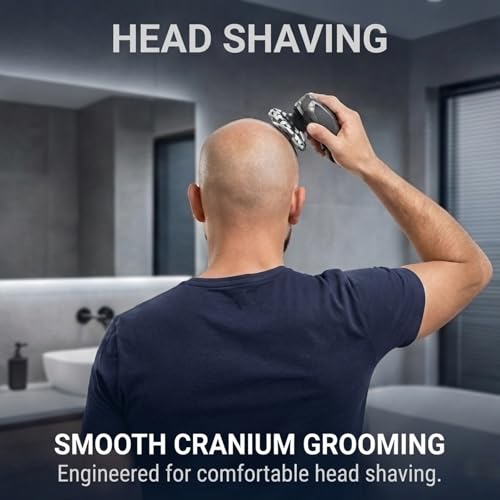 Silver 2-Pack Replacement Shaver Heads for Cyruzi & SHPAVVER - Model MS-672
