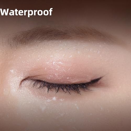 Waterproof Mascara - Small Brush for Short & Lower Lashes, Black Mascara with Butterfly-Design Case, Volumizing Black Formula with Long-Lasting Curling Effect | No Clumping (1 Pcs)