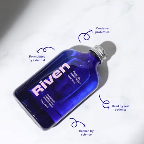 Probiotic Mouthwash with Mint & Natural Ingredients - Oral Freshness & Gum Support