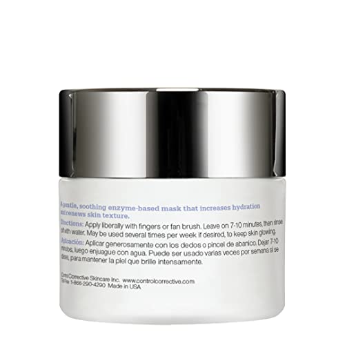 CONTROL CORRECTIVE Sensitive Skin Enzyme Mask 2 Oz Hydrating & Soothing Clay Mask