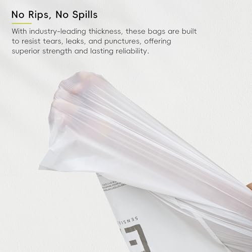 EKO 21 Gallon Drawstring Trash Bags Pack of 4 - Lavender Scented Heavy-Duty Garbage Bags