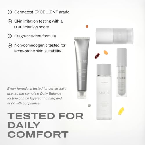 Moisturizing Face Cream for Dry Sensitive Skin - Hydrating Barrier Cream with Peptides & Centella