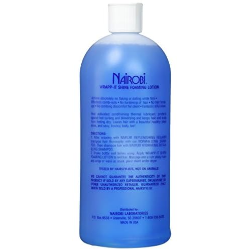 Nairobi Wrapp-It Shine Foaming Lotion, 32 Ounce
