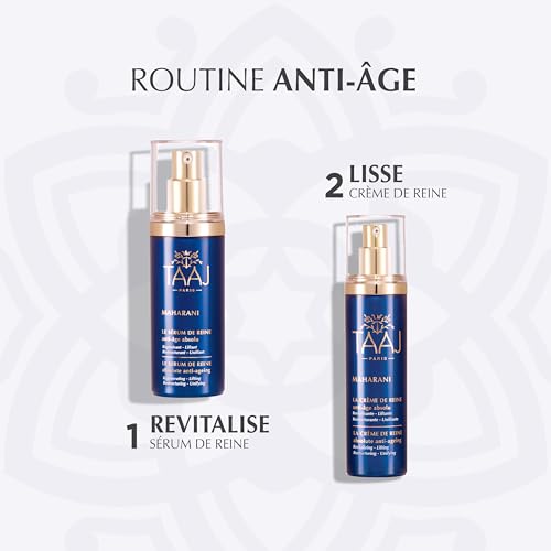 | Maharani Queen Serum ? Powerful Anti-Aging Actives | Deep Skin Regeneration | Instantly Plumps, Lifts & Evens Tone | With Hyaluronic Acid, Collagen & Elastin |97% natural | 1.01 fl oz