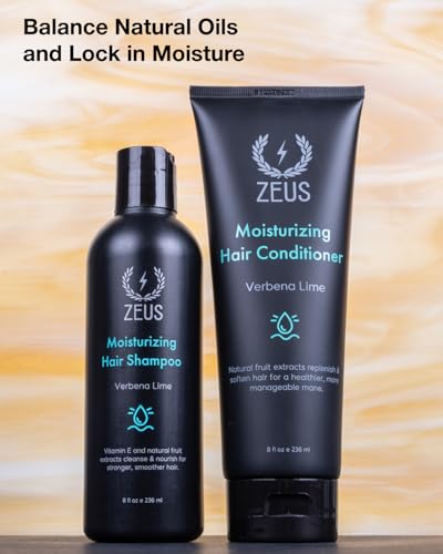 ZEUS Advanced Hair Wash for Men Combo Set with Vitamin E, Argan Oil & Fruit Extracts