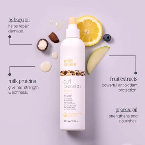 Curl Passion Leave-In Conditioner for Curly Hair - 10.1 Fl Oz