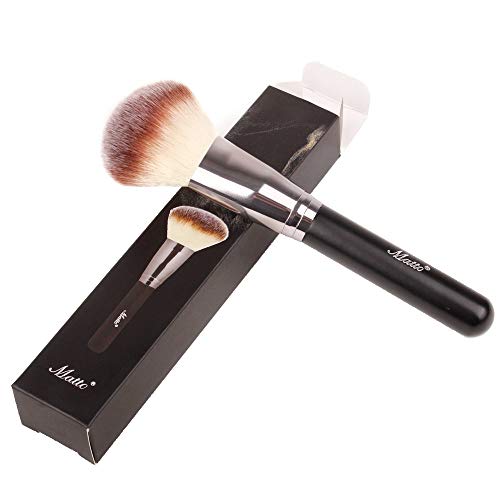 Matto Powder Mineral Makeup Brush - Large Fluffy Face Foundation Blending Set of 3