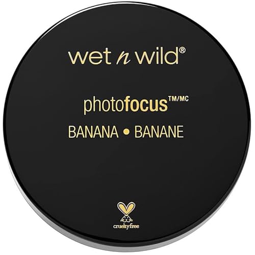 wet n wild Photo Focus Loose Baking Setting Powder, Highlighter Makeup, Medium-Deep to Deep and All Skin Tones