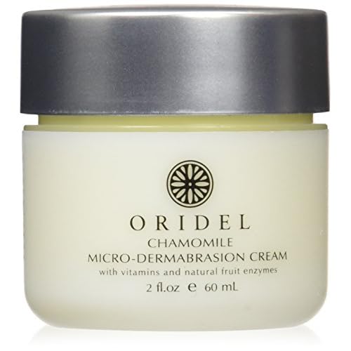 Oridel¢ç Chamomile Paraben Free Microdermabrasion Cream (Facial Skin Care Scrub with Vitamins & Fruit Enzymes)