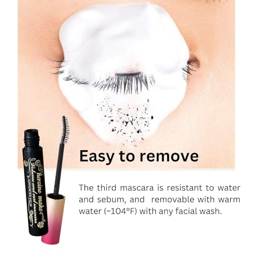 Heroine Make Waterproof Mascara & Eye Makeup Remover Set - Jet Black