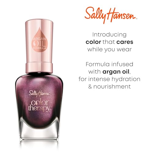 Sally Hansen Color Therapy Nail Polish, Primrose and Proper, Pack of 1