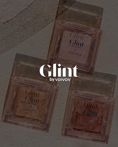 Glint Marble Highlighter Icicle Moon 0.08oz - Korean Makeup, Long-Lasting Glow