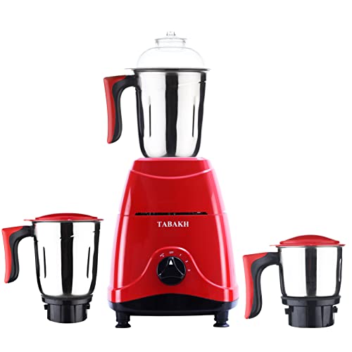 Indian Mixer Grinder 650W 110V - Electric Food Processor with Multiple Jars