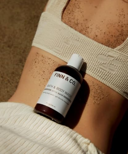 Finn & Co. Beach Scent Body Wash with Aloe & Green Tea - 8 oz, Moisturizing, Sulfate-Free