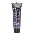 Holographic Chunky Face & Body Glitter Gel by Moon Glitter - 12ml - Purple - Glitter Face Paint