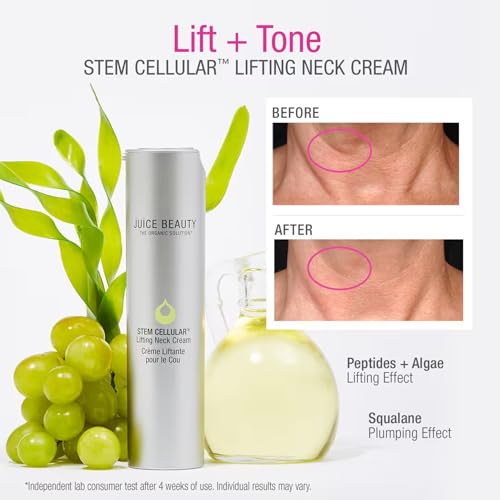 Neck Firming Cream with Peptides & Stem Cells - 1.7 fl oz - Rejuvenate & Tighten Skin