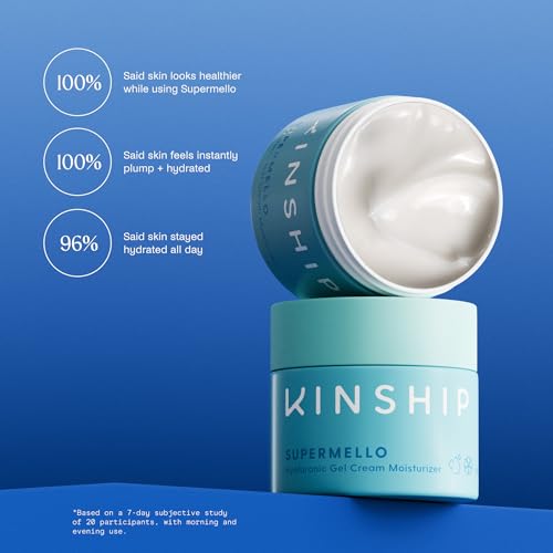 Kinship Supermello Hyaluronic Gel Moisturizer 1.75 oz for Sensitive Skin