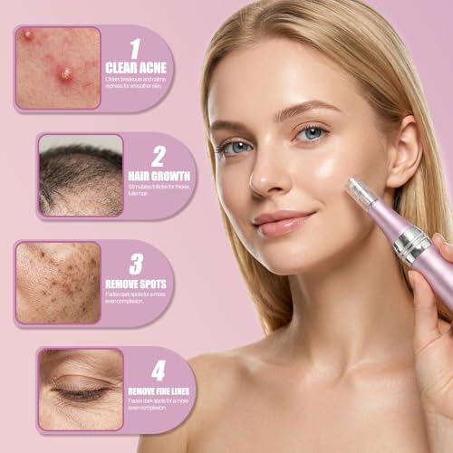 Home Microneedle Derma Roller Pen Set 0.25 mm for Skin Care, Gifting