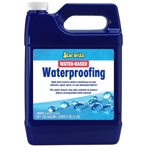 Waterproofing Fabric Protectant Spray - 1 Gallon Water-Based Sealant for Clothing & Outdoor Gear
