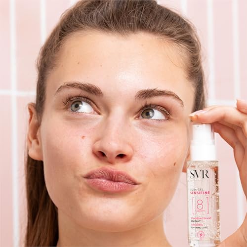 Sensitive Skin Moisturizer Gel with Aloe Vera - Hydrating Face Gel, 1.3 fl oz