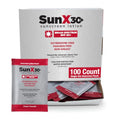 CoreTex Sun X 30+ SPF Travel Sunscreen Packets, Broad Spectrum, Oil-Free, 80-Minute Water Resistant