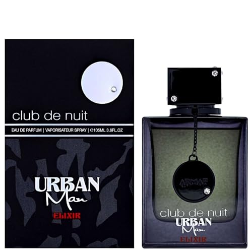 Armaf Club De Nuit Urban Elixir Men Eau de Parfum 3.6oz - Long-Lasting Fragrance