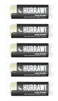 Hurraw! Moon Night Treatment Lip Balm 5 Pack - Organic, Vegan, Blue Chamomile & Vanilla